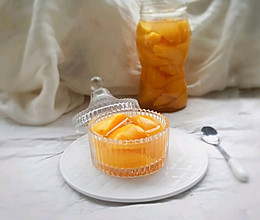 夏日冰爽——黄桃糖水罐头的做法