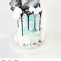 Instagram的高颜值淋面蛋糕的做法图解14