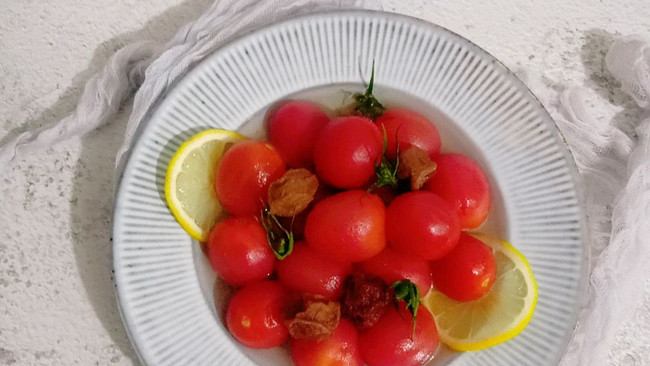 梅渍小番茄的做法
