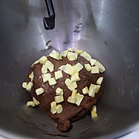 爆浆巧克力面包(两种夹馅)的做法图解3