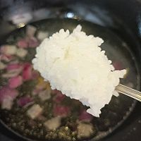 鸡汁麻油海鲜泡饭的做法图解4