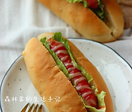 宅家美食记|自制简单易学的【日式热狗面包】的做法