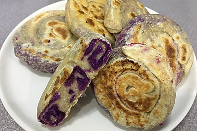 紫薯烙饼