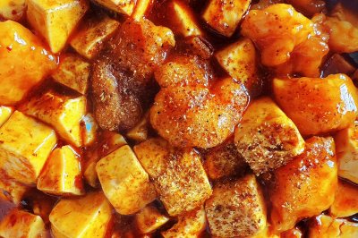 麻婆虾滑豆腐
