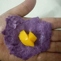 紫薯芒果团子的做法图解6