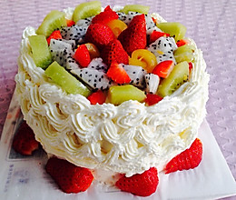 水果生日蛋糕的做法