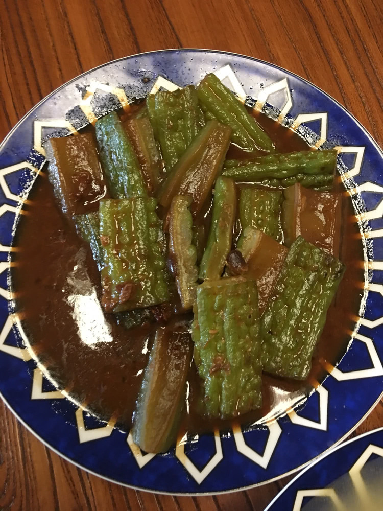 苦瓜焖豆瓣酱的做法