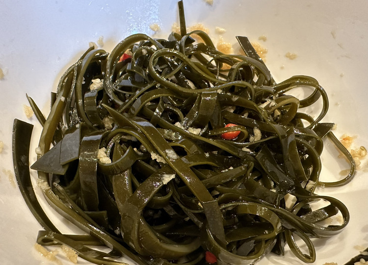 凉菜 凉拌海带丝(同拍黄瓜)5的做法