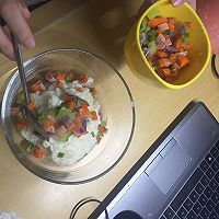 宿舍版 乱七八糟土豆泥的做法图解5