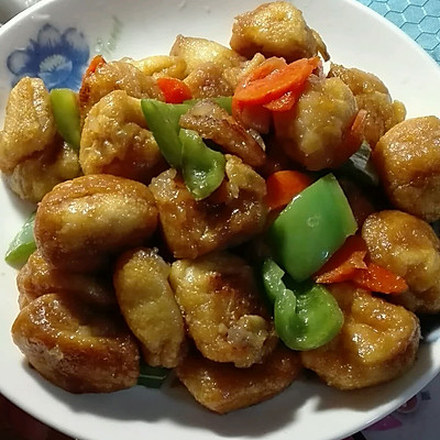 糖醋豆腐泡