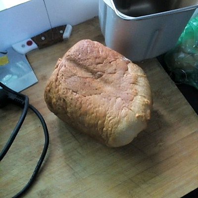 面包机做普通面粉土司