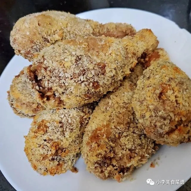 Fried crispy chicken leg