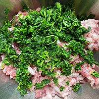 #春天的鲜味#荠菜肉丸汤的做法图解4