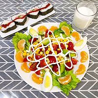 寿司+果蔬沙拉的做法图解12