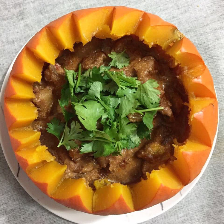 南瓜粉蒸肉的做法