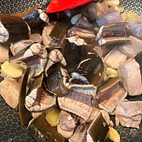 无锡本邦菜黄鳝紅烧肉的做法图解8