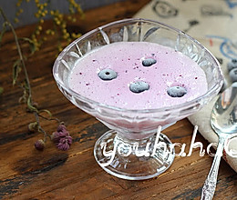 蓝莓酸奶奶昔的做法
