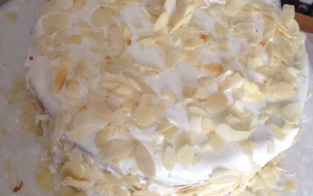 榴莲戚风蛋糕 榴莲飘香