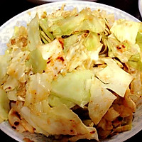 麻汁卷心菜的做法图解5