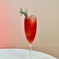 约会鸡尾酒｜蔓越莓金巴利菲士 情人节特调的做法图解4