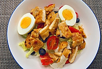 蜜汁鸡胸肉沙拉——代糖代替白糖，适合减肥的你哦！的做法