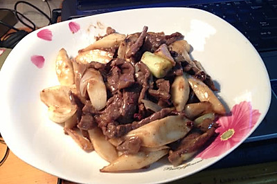 牛肉爆山药