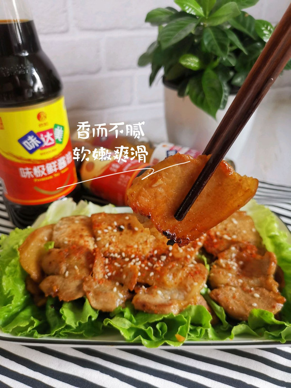 没有烧烤炉做烤肉‼️电饼铛烤五花肉