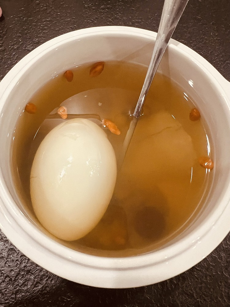 天麻炖鹅蛋的做法