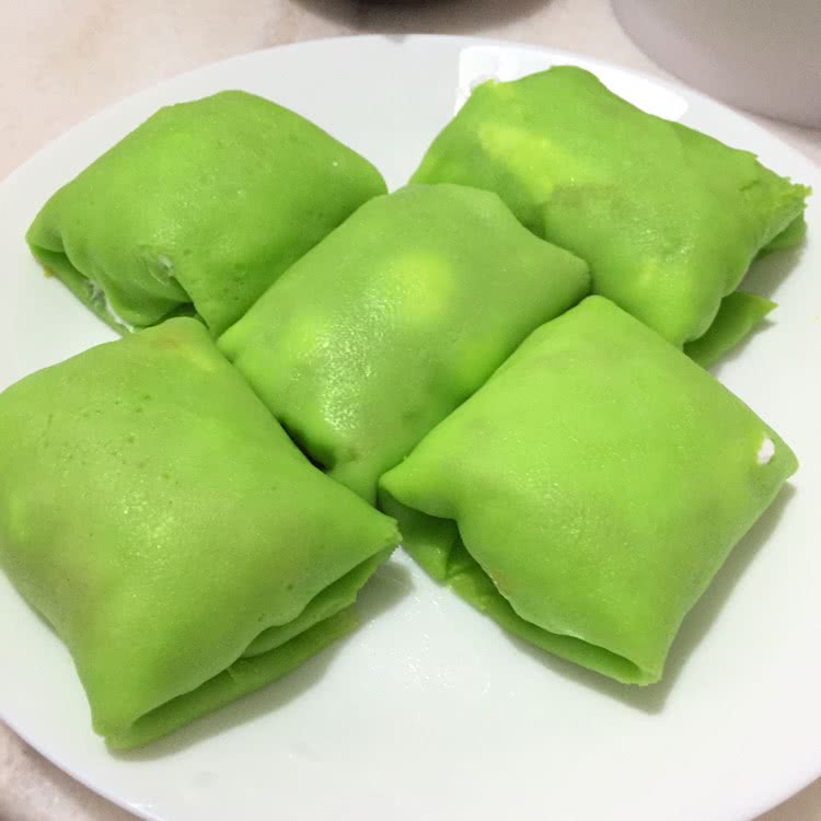 榴莲班戟的做法图解11