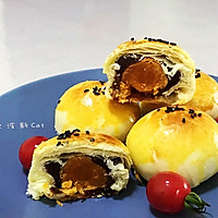 #憋在家里吃什么#传统中式点心蛋黄酥的做法图解27