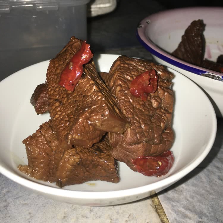 辣卤牛肉的做法图解5