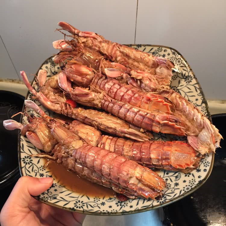 红烧皮皮虾的做法图解4