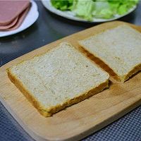 火腿三明治的做法图解2