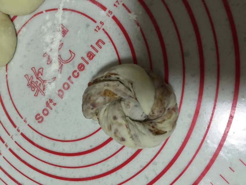 红枣花型面包的做法图解12