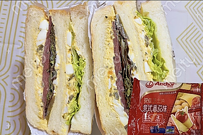 日式生吐司三明治