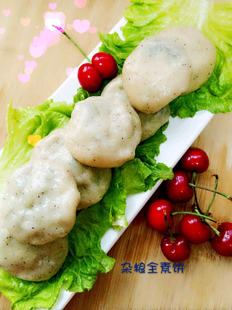 杂粮全素饼的做法