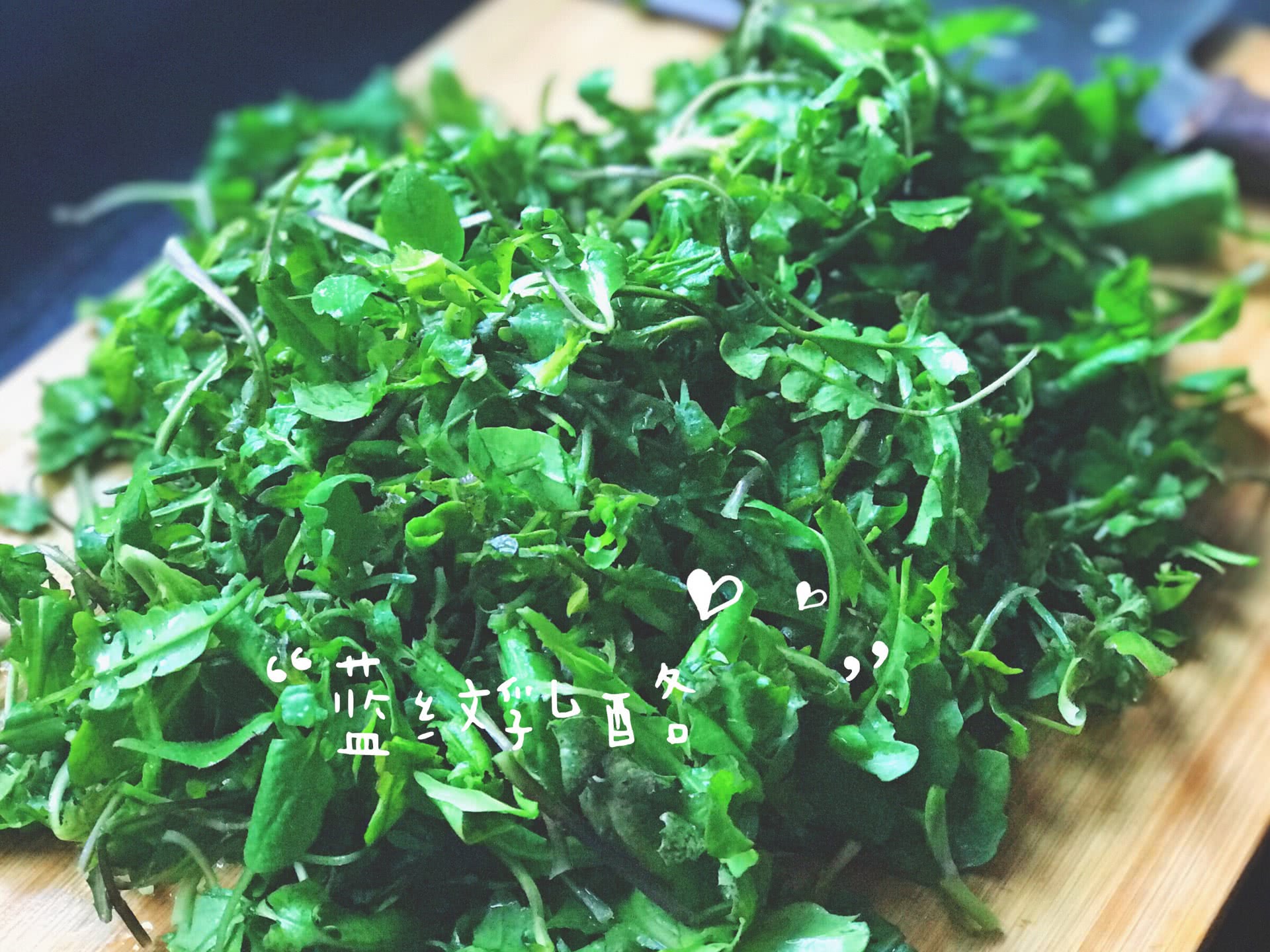 春季野菜的珍品——“灵丹草”荠菜