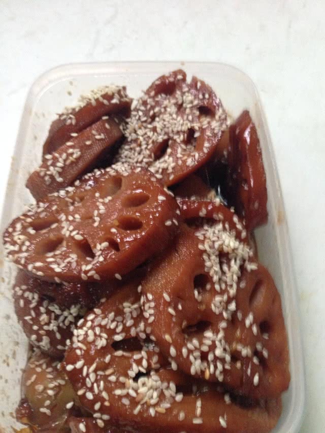 甜连藕的做法图解1