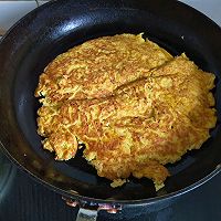 白菜鸡肉蛋饼的做法图解3