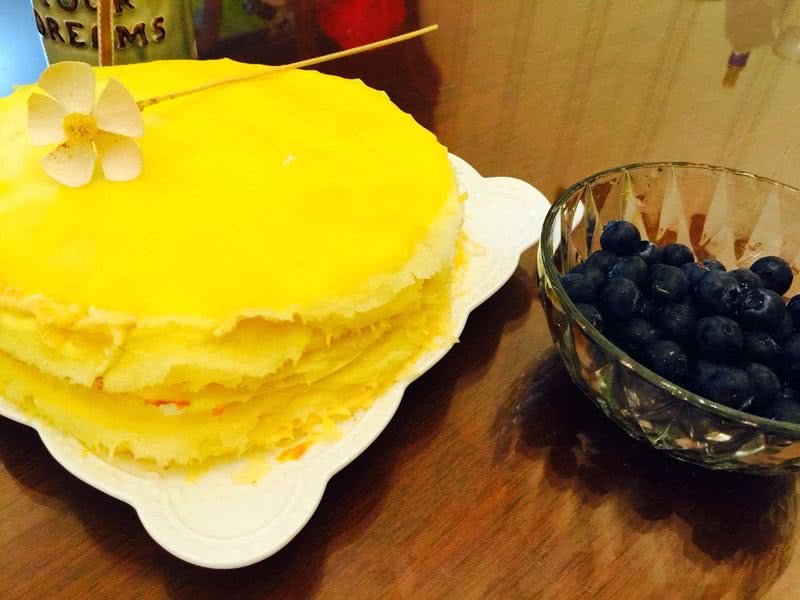 A delicious durian cake