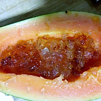 木瓜炖桃胶的做法图解2