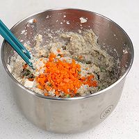 缤纷胚芽虾饼的做法图解6
