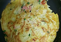 鸡蛋土豆煎饼的做法