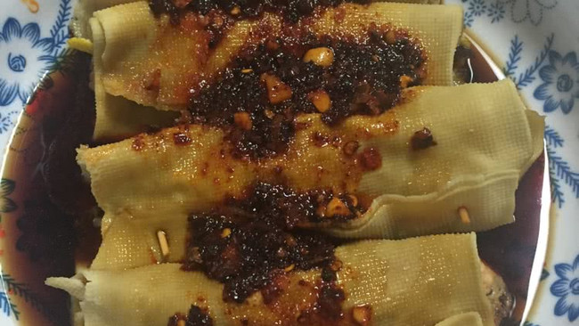豆皮虾卷的做法