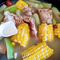 #测测你的夏日美食需求#葫芦玉米排骨汤的做法图解8