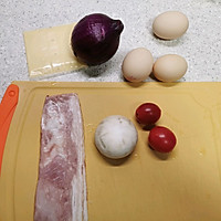 Omelette 蛋卷 元气早餐的做法图解1