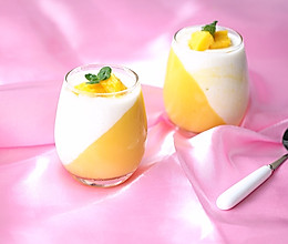 芒果酸奶冻的做法