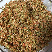 【轻食主义】香烤蔬菜鸡肉饼的做法图解2