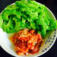 苦瓜炒肉片的做法图解2