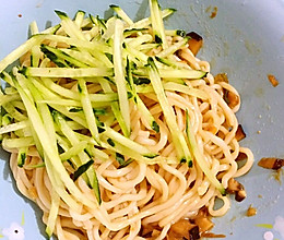 素食-蘑菇炸酱面的做法